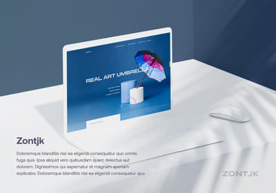 Zontjk- ecommerce for apparel - Motion Design