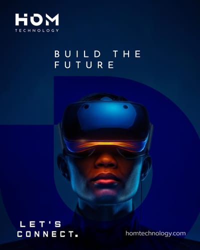 Total Brand Transformation & Digital Ecosystem for HOM Technology - Website Creation