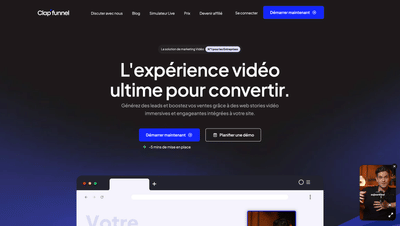Site Web Saas et Expérience Utilisateur - Website Creation