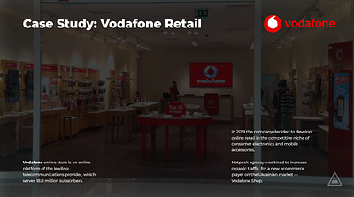 Case Study: Vodafone Retail - Référencement naturel