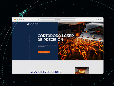 Página web Tijuana: Oonai Maquinado Laser - Création de site internet