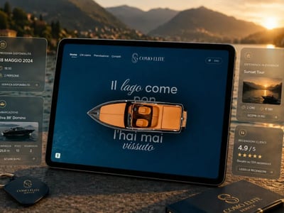 Como Elite Service – Sito e booking per il Lago di Como - Website Creation
