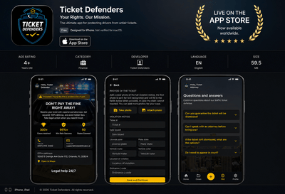 AI-Powered Legal Ticket Management Platform with Mobile App & CRM - Mobile App