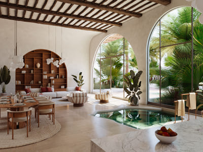 Dubai Villa 3D Visualization - 3D