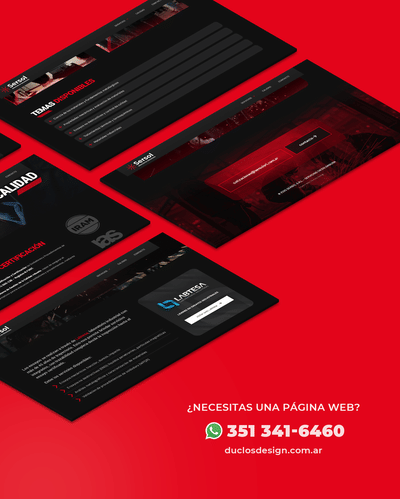 Diseño de Página Web - Sersol SRL - Creación de Sitios Web