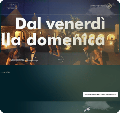 Osha Festival – Site vitrine pour un festival - Webseitengestaltung
