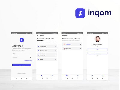 Inqom - Application mobile