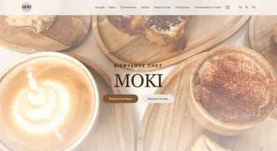 MOKI - Website Creatie