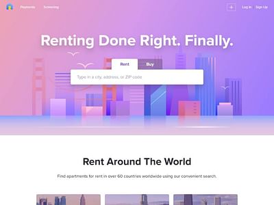 RentBerry: Smart & Seamless Rental Solutions - Website Creation