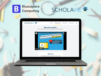 Plateforme de cours en ligne et site vitrine - Website Creation