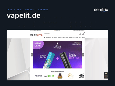 vapelit.de SEO | Onpage | Offpage - SEO