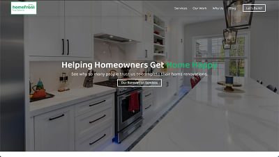 Wordpress Website For Home Renovation Company - Création de site internet