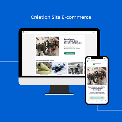 Site e-commerce Ecolivery - E-commerce