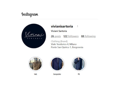 Viviani Sartoria - Corporate Communication
