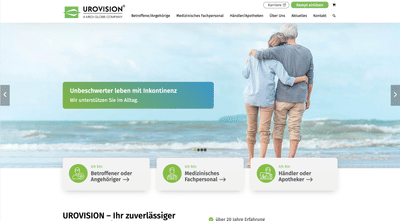 Multi-Zielgruppen-Website & B2C-Transformation - Website Creation