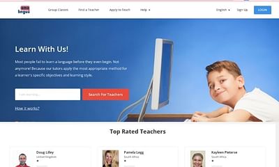 School Website For Run Online Classes - SEO