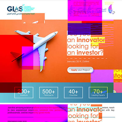 Global Investment in Aviation Summit - Werbung