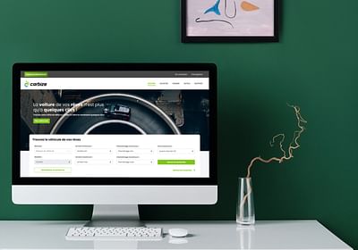 Développement d'une plateforme web - Carbize - Administration web