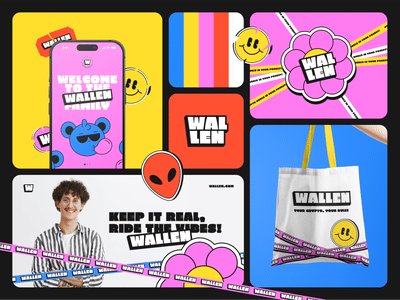 Wallen® - Branding for Crypto Wallet - Branding y posicionamiento de marca