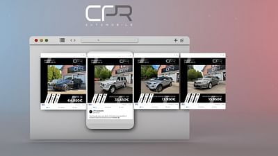Campagne catalogue carrousel - CPR Automobile - Marketing