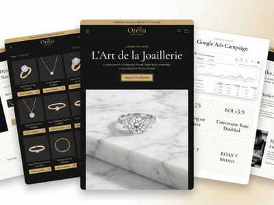 Orélia Joaillerie - E-Commerce