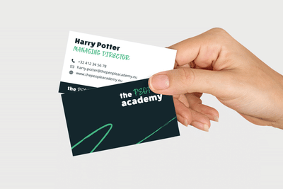 THE PEOPLE ACADEMY: LOGO & HUISSTIJL - Image de marque & branding