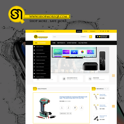 Shopmore Q8 - Best Online Shopping website Kuwait - Creazione di siti web