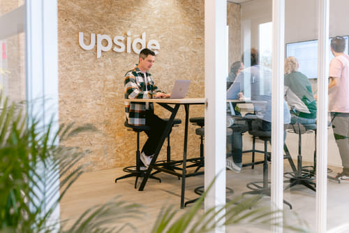 Upside cover