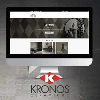 Kronos Ceramiche Web Site - Strategia digitale