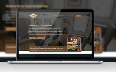 Holz Industries: Overcoming Website Challenges - Website Creation