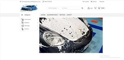 Detailing Automobile - Webseitengestaltung