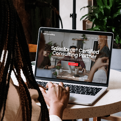 VRP Consulting — Salesforce® consulting company - Website Creation