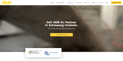 Klünder GmbH -> Webseitengestaltung - Référencement naturel