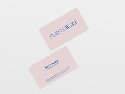 Purple Wolf - Branding & Positionering