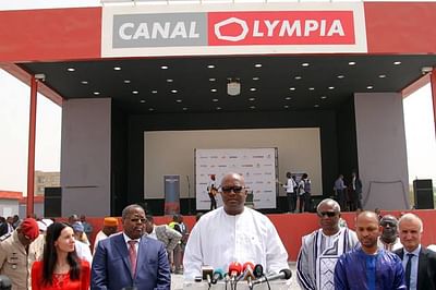 Inauguration CANAL OLYMPIA BURKINA FASO - Image de marque & branding