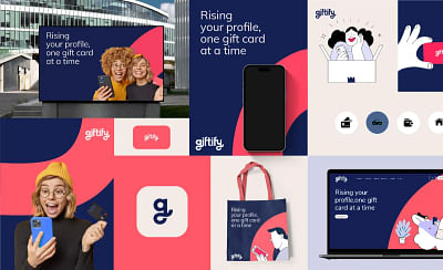 Equipe marketing dédiée pour Giftify - Image de marque & branding