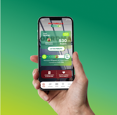 Pittarello Fidelity | Mobile App - App móvil