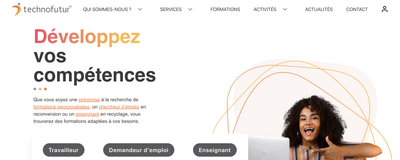 Projet TechnofuturTic - Stratégie digitale