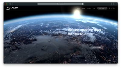 LALUDA Investment Website - Creazione di siti web