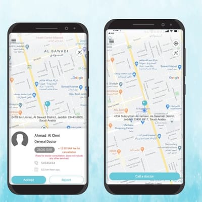 Online app for booking a Doctor - Web Applicatie
