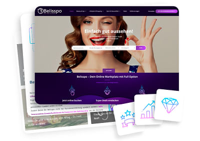 Multifunctional online marketplace - Website Creation