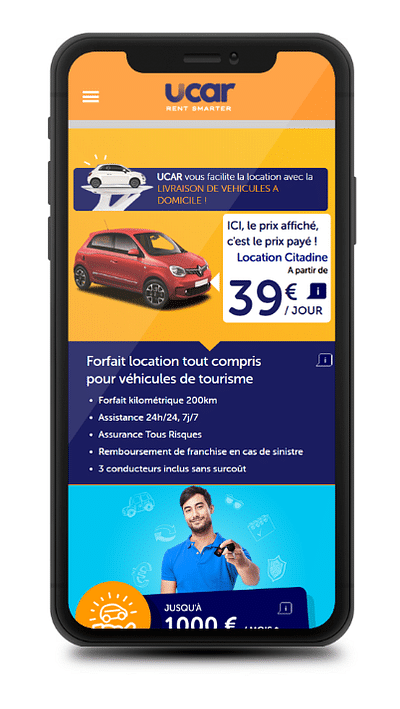 Growth Marketing pour location de voiture en ligne - Digital Strategy