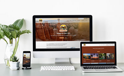 Site Web Aventures américaines - Création de site internet