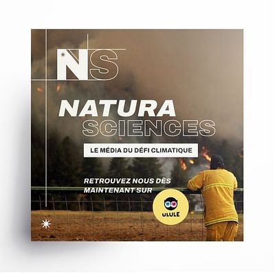Identité & Site web Natura Sciences - 3D