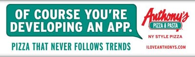 Anthony's Pizza, 5 of 6, App - Advertising