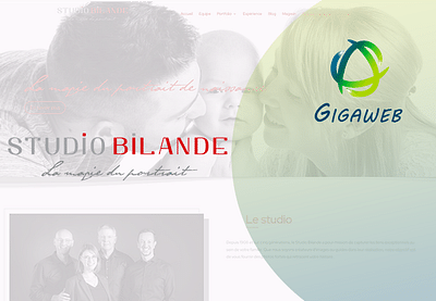 Création d'un site internet pour Studio Bilande - Création de site internet