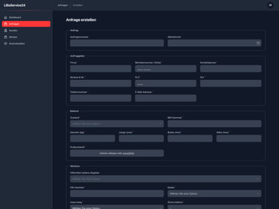 LiBaService24 – Webapplikation - Software Entwicklung