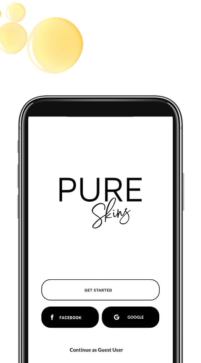 Pureskins - Application mobile