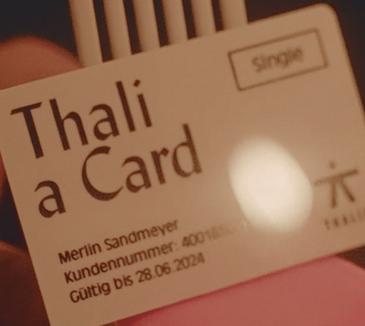 THALIA CARD KAMPAGNE - Öffentlichkeitsarbeit (PR)