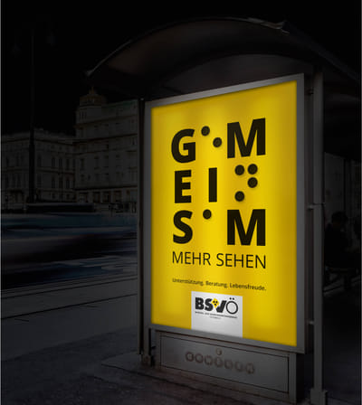 Awareness Kampagne Blindenverband Österreich - Branding & Positioning